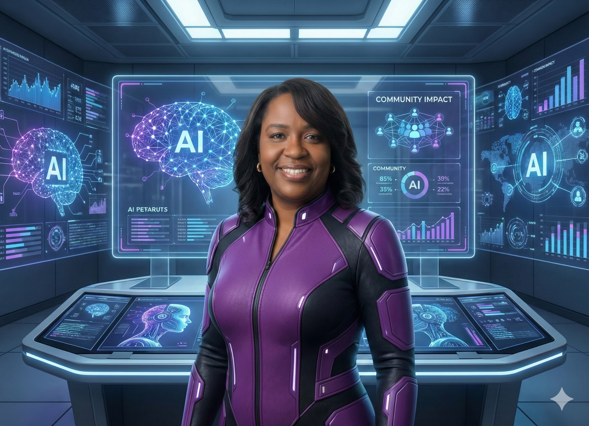 Community AI literacy training